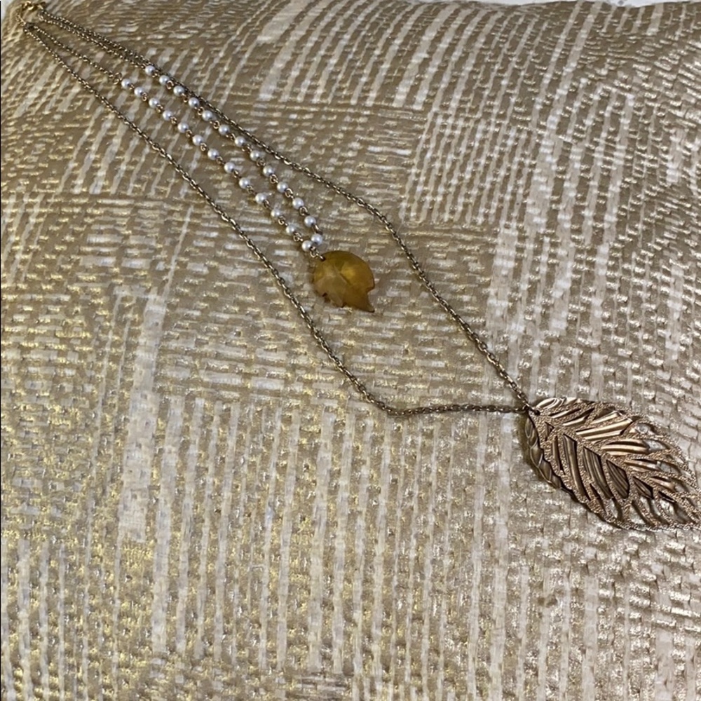 Layered necklace